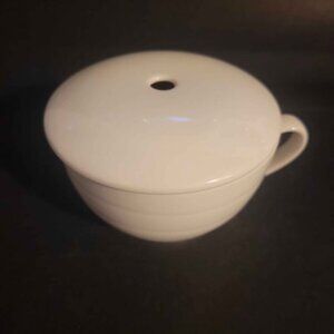 Tea Forté Cafe Cup In White Porcelain